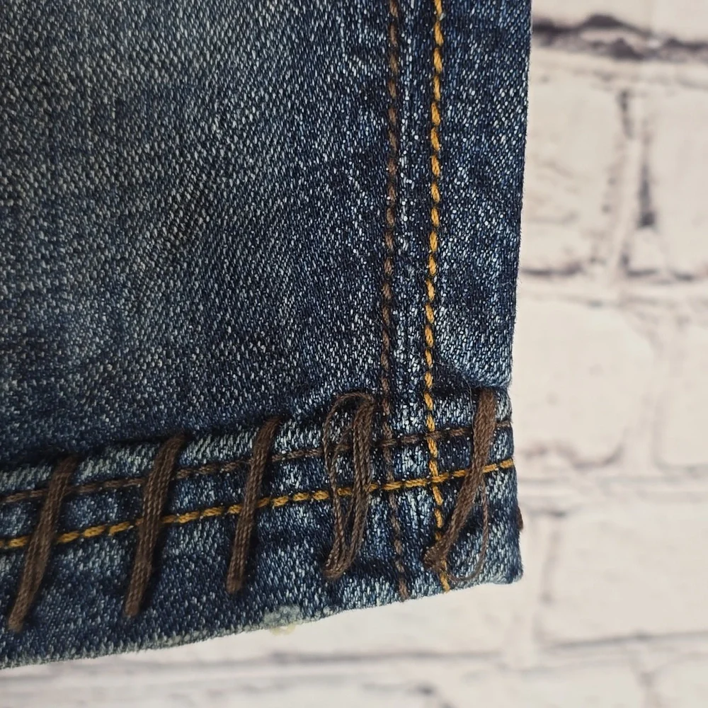 Antik Denim Long Jean Shorts Size 27